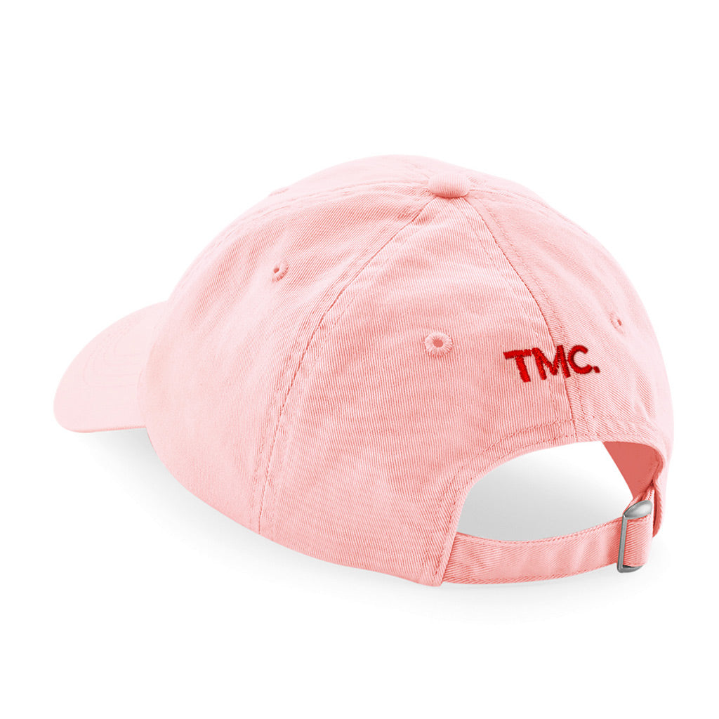 TMC Branded "Tired" Pink Cap