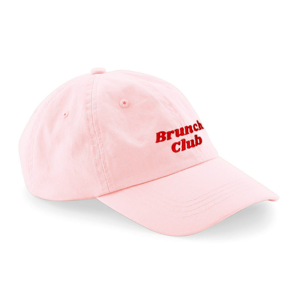 TMC Branded "Brunch club" Pink Cap